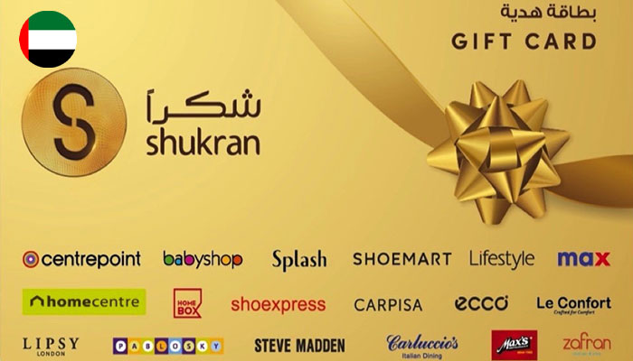 Buy shukran Gift Card (UAE) Cheap, Fast, Safe & Secured | EasyPayForNet