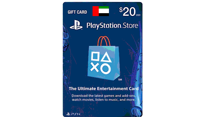 Playstaion Network Card UAE 20$