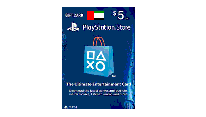 Playstaion Network Card UAE 5$