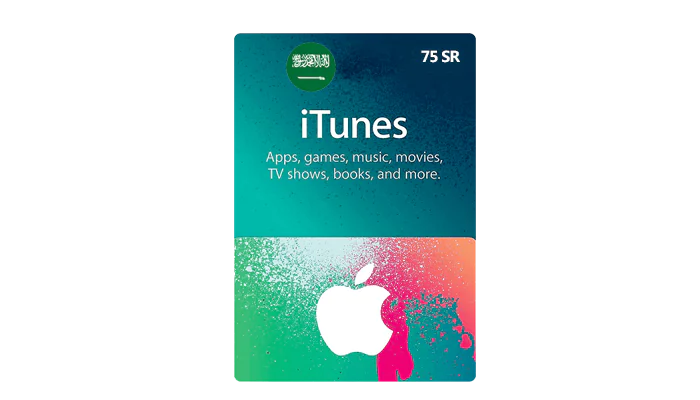 Buy iTunes KSA 75 Gift Card with Smart Wallet | EasyPayForNet