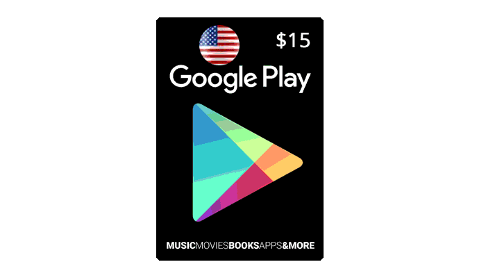 Buy Google Play US Gift Card $15 with Aman | EasyPayForNet