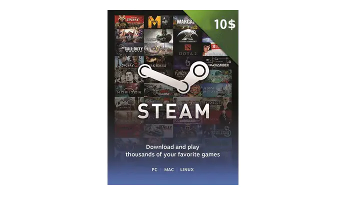 Buy Steam Wallet Card - 10 USD Cheap, Fast, Safe & Secured | EasyPayForNet