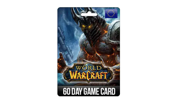 Buy World Of Warcraft (EU) - 60-Days Pre-Paid Game Card Cheap, Fast, Safe & Secured | EasyPayForNet