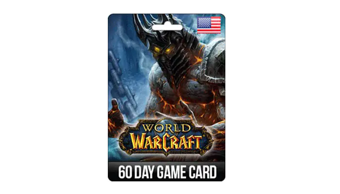 Buy World Of Warcraft (US) - 60-Days Pre-Paid Game Card with Smart Wallet (reseller) | EasyPayForNet