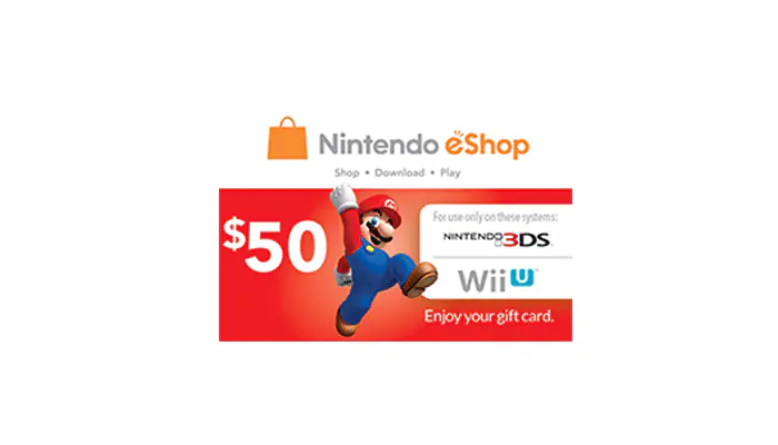 Buy Nintendo eShop Card 50 USD with Cash Call | EasyPayForNet