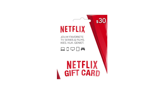 Buy Netflix Gift Card 30 Usd (US) with Perfect Money | EasyPayForNet