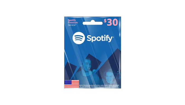 Buy Spotify Gift Card (US) 30$ Cheap, Fast, Safe & Secured | EasyPayForNet