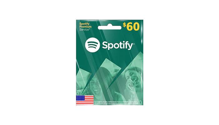 Buy Spotify Gift Card (US) 60$ with Mobile Wallet | EasyPayForNet