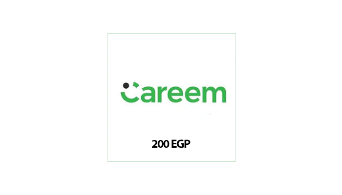 Buy Careem Card 200 EGP with Aman | EasyPayForNet