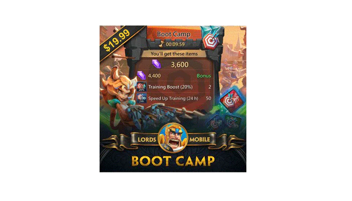 Buy Lords Mobile Card (Boot Camp) with Vodafone Cash (reseller) | EasyPayForNet