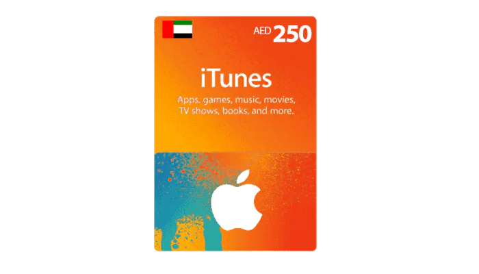 Buy iTunes UAE 250 Gift Card with Mobile Wallet | EasyPayForNet