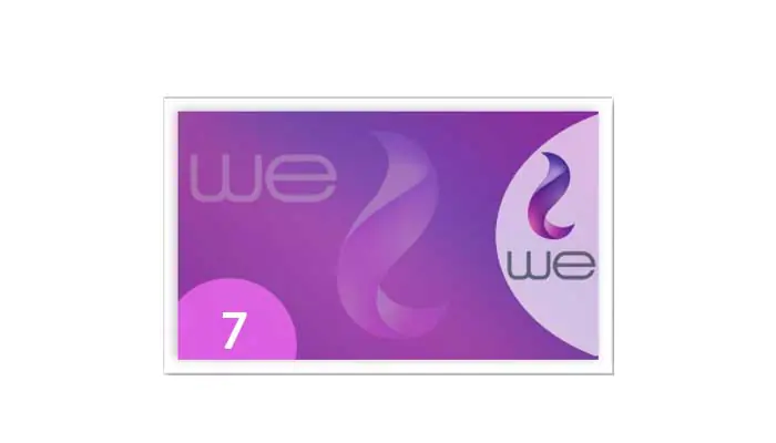 Buy WE Cards - Card 7 Cheap, Fast, Safe & Secured | EasyPayForNet
