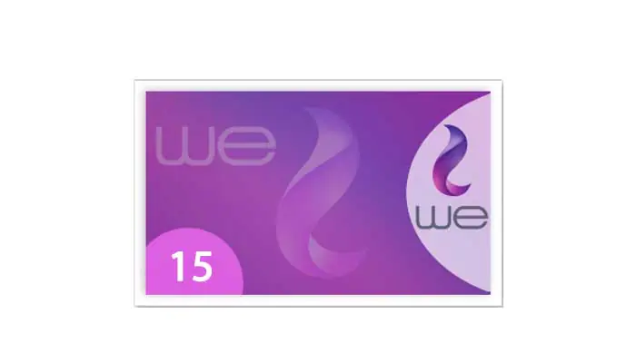 Buy WE Cards - Card 15 Cheap, Fast, Safe & Secured | EasyPayForNet