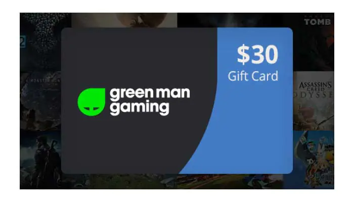 Green Man Gaming GiftCard $30