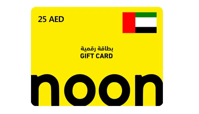 Buy noon Gift Card AED 25 ( UAE ) Cheap, Fast, Safe & Secured | EasyPayForNet