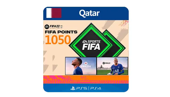 Buy FIFA 22 Ultimate Team 1050 Points Qatar with Smart Wallet | EasyPayForNet
