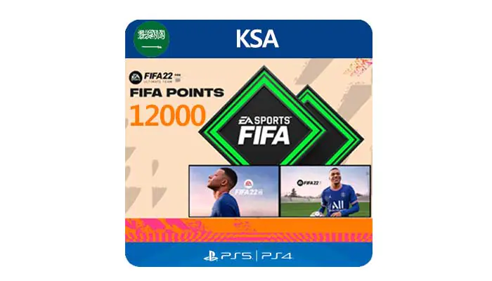 Buy FIFA 22 Ultimate Team 12000 Points KSA with Voucherry | EasyPayForNet
