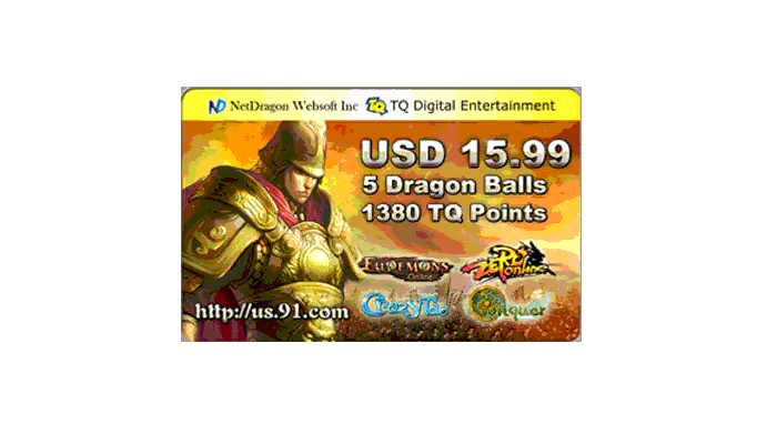 Buy TQ Conquer Online - 1075 CP Card with Cash Call | EasyPayForNet