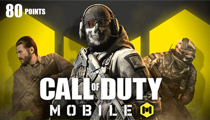 Call Of Duty Mobile   80 COD Points  Mobile