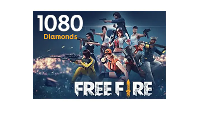 Free fire card 1080 Diamonds - Garena